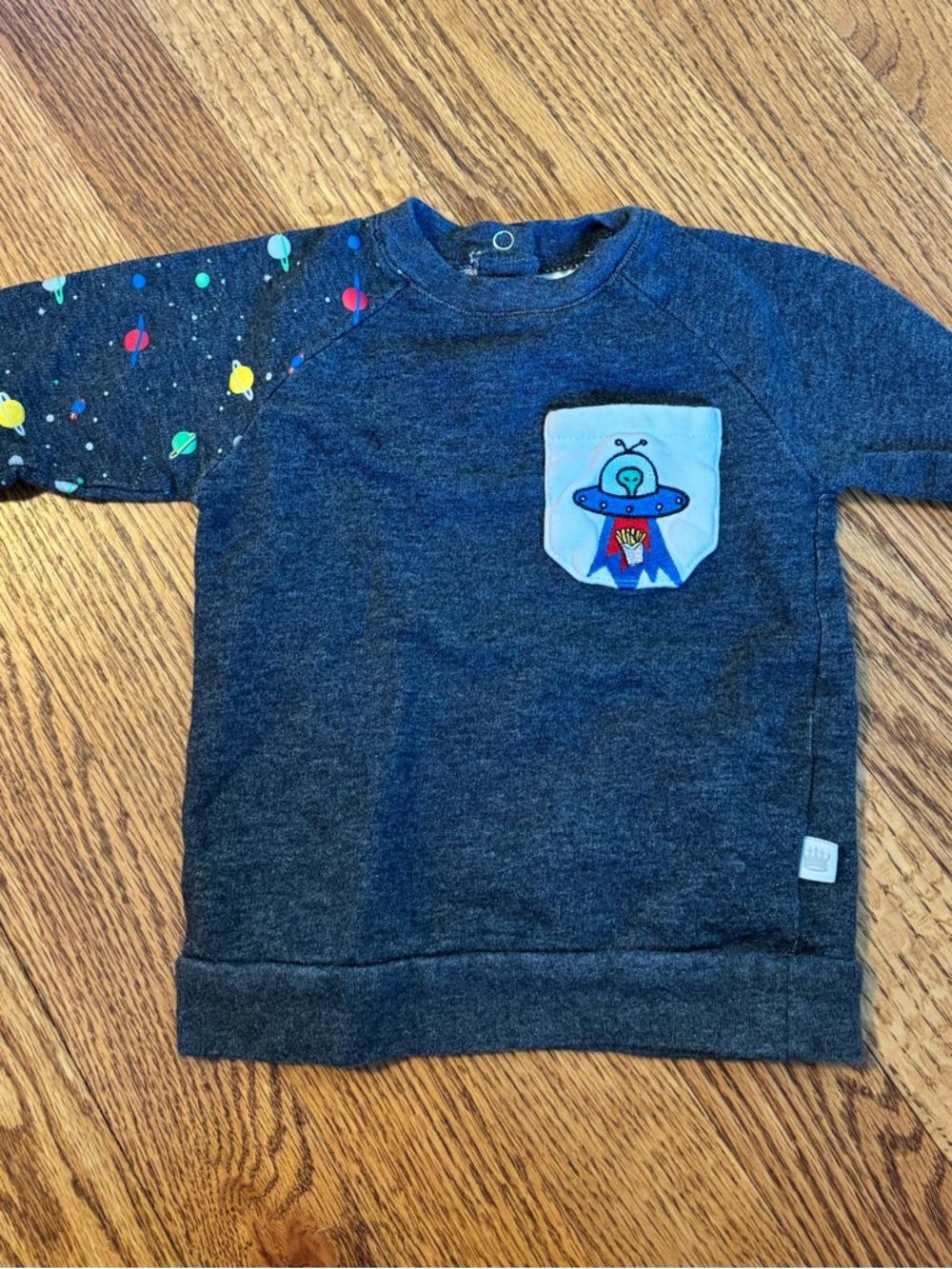 UFO 🛸 with Fries 🍟 baby sweatshirt